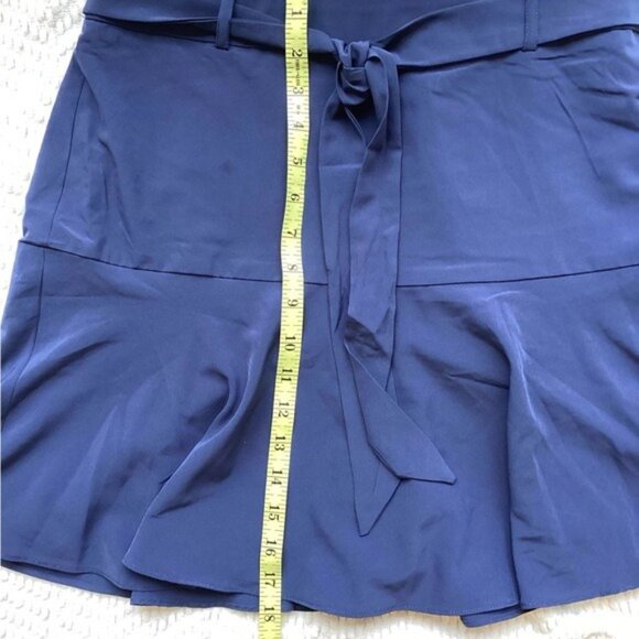 Ladies Navy Blue Athletic Skort By Soho Apparel W/ Front Tie Size M - Picture 5 of 7